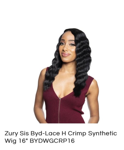 BYD-Lace H Crimp Synthetic Wig