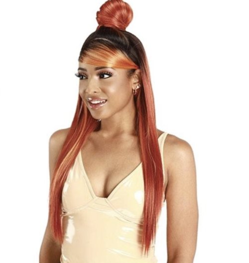 Zury Sis Half Up Down + Sbang Lace Front Wig