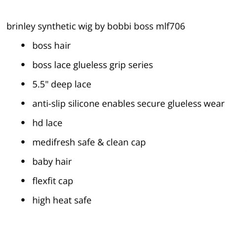 Wig MLF706 Brinley