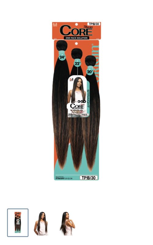 BOBBI BOSS CORE 3pc Straight